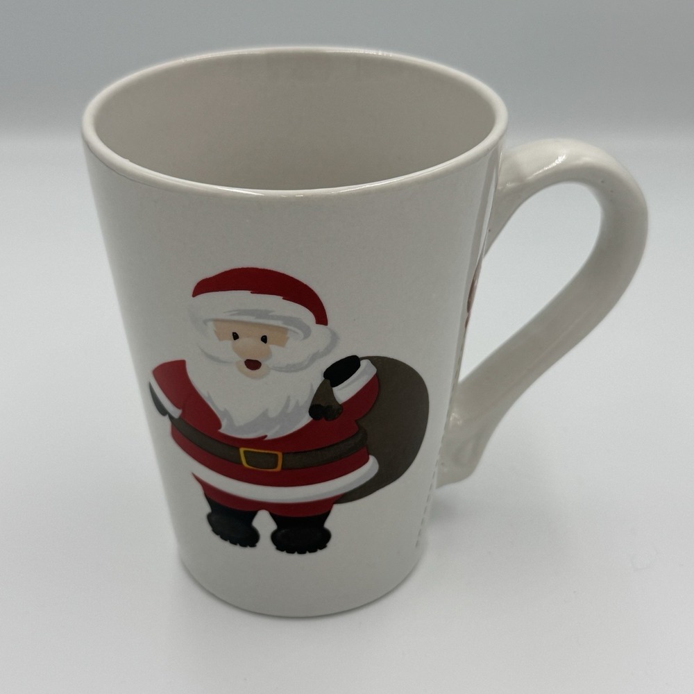 2011 California Pantry 12‎ Ounce Christmas Mug Santa with Toys